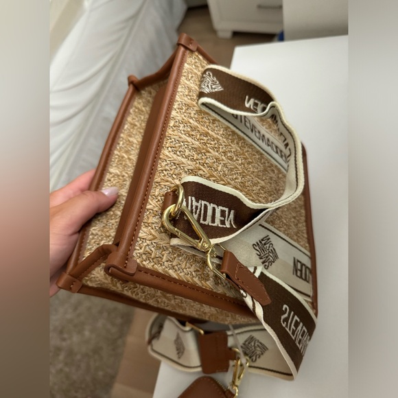 Brand New Steve Madden Straw Satchel ✨ - Picture 2 of 6